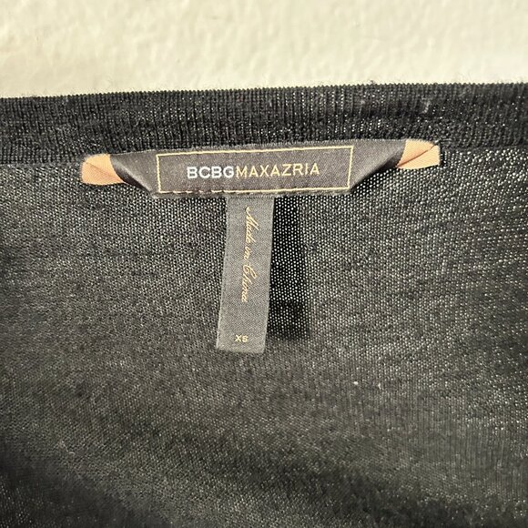 BCBG MAXAZRIA sweater dress button up long Cardigan XS - Picture 6 of 8